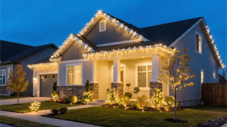 20 Stunning Outdoor Christmas Light Ideas for Your Home