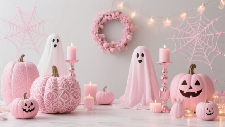 21 Pink Halloween Decor Ideas You’ll Love