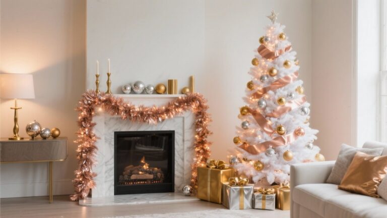23 Stunning Metallic Christmas Decor Ideas for Holiday Home