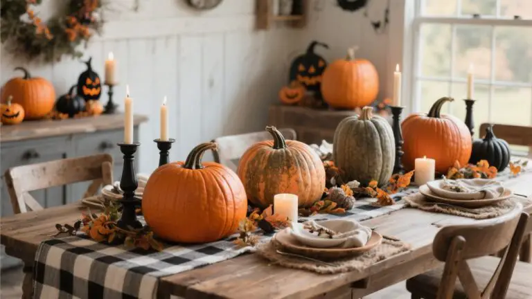 23 Stylish Farmhouse Halloween Decor Ideas