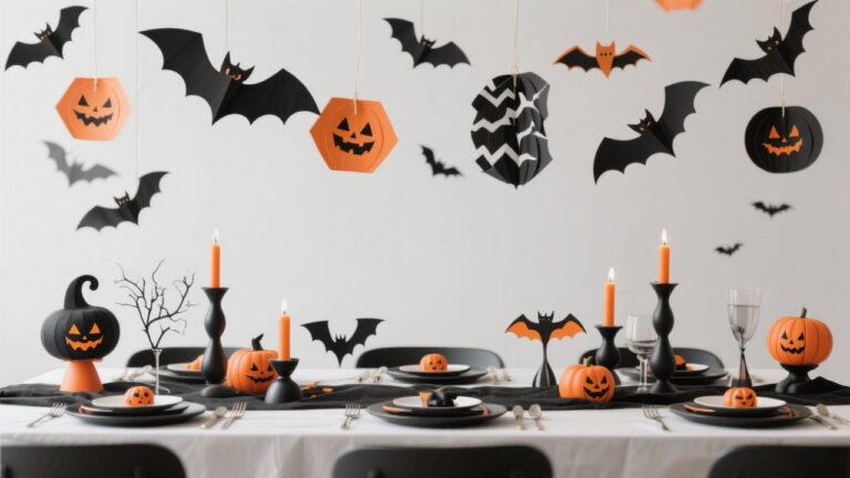 24 Spooky Bat Halloween Decor Ideas