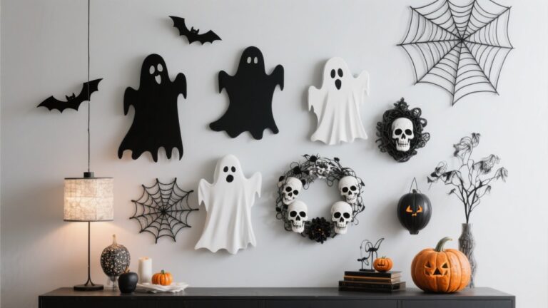 24 Spooky Halloween Wall Decor Ideas