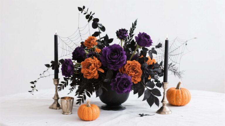 28 Halloween Floral Decor Ideas