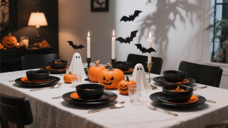 28 Spooky Halloween Table Decor Ideas