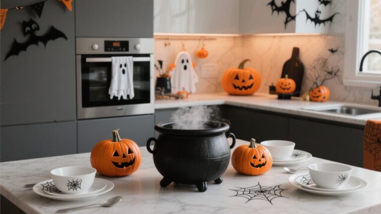 29 Spooky Kitchen Decor Ideas for Halloween