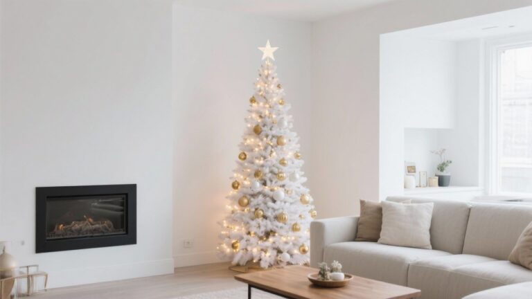 30 Slim Christmas Tree Ideas for Holiday Home Decor