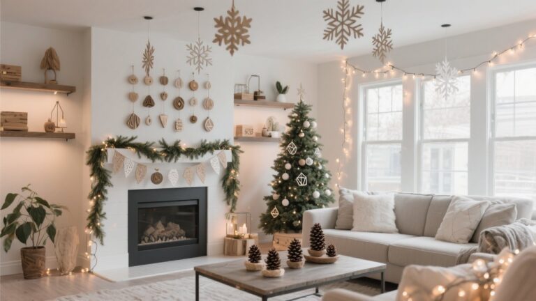 31 DIY Christmas Living Room Decor Ideas That Look Amazing