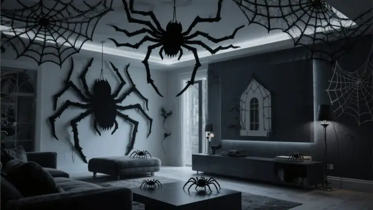 34 Spooky Spider Decor Ideas for a Haunted House