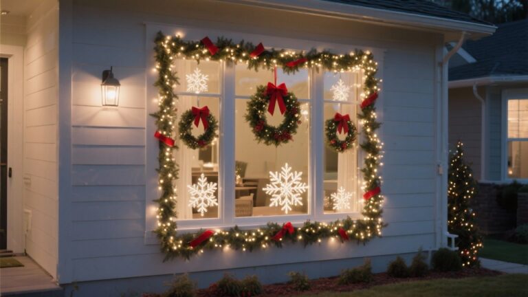 35 Christmas Window Decor Ideas That'll Wow Your Neighbors