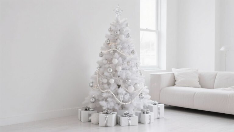 35 White Christmas Tree Decor Ideas for Stunning Holidays