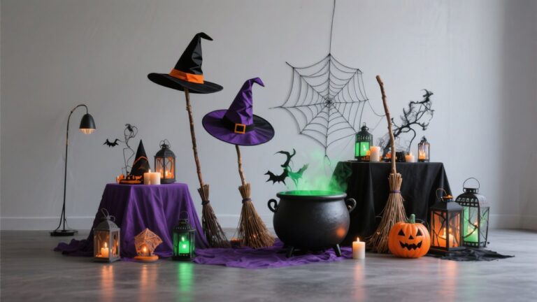 36 Fun Halloween Witch Decor Ideas