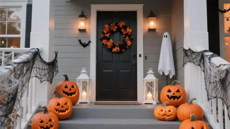 36 Spooky Halloween Porch Decor Ideas for a Haunting Welcome