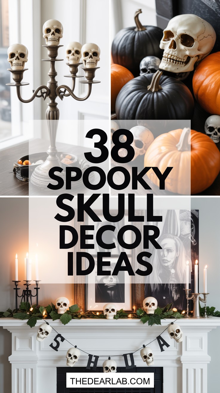 38 Spooky Skull Decor Ideas for Halloween