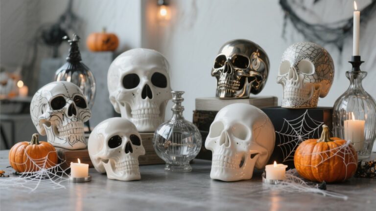 38 Spooky Skull Decor Ideas for Halloween