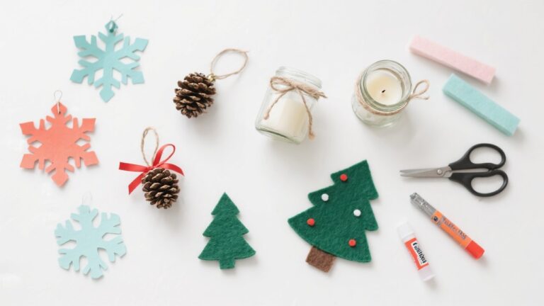41 Quick Holiday Christmas Crafts Ready in 15 Minutes