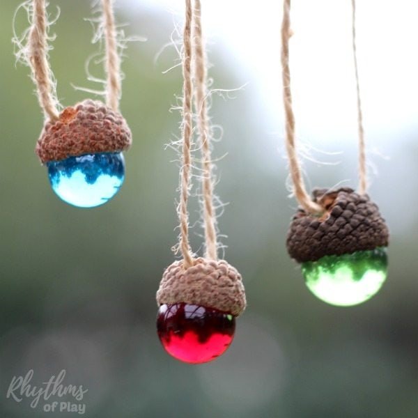 Acorn Cap Ornaments