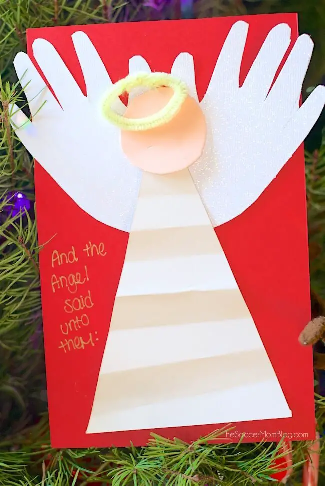 Angel Handprint Card
