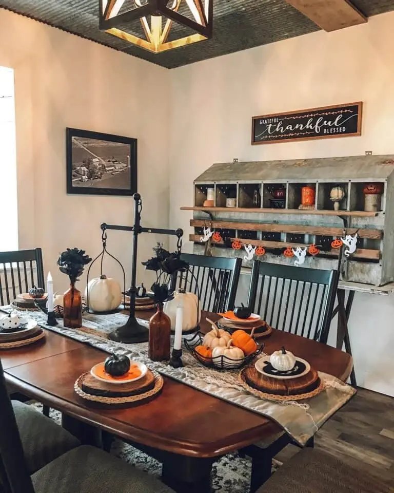 Antique Nesting Box Display