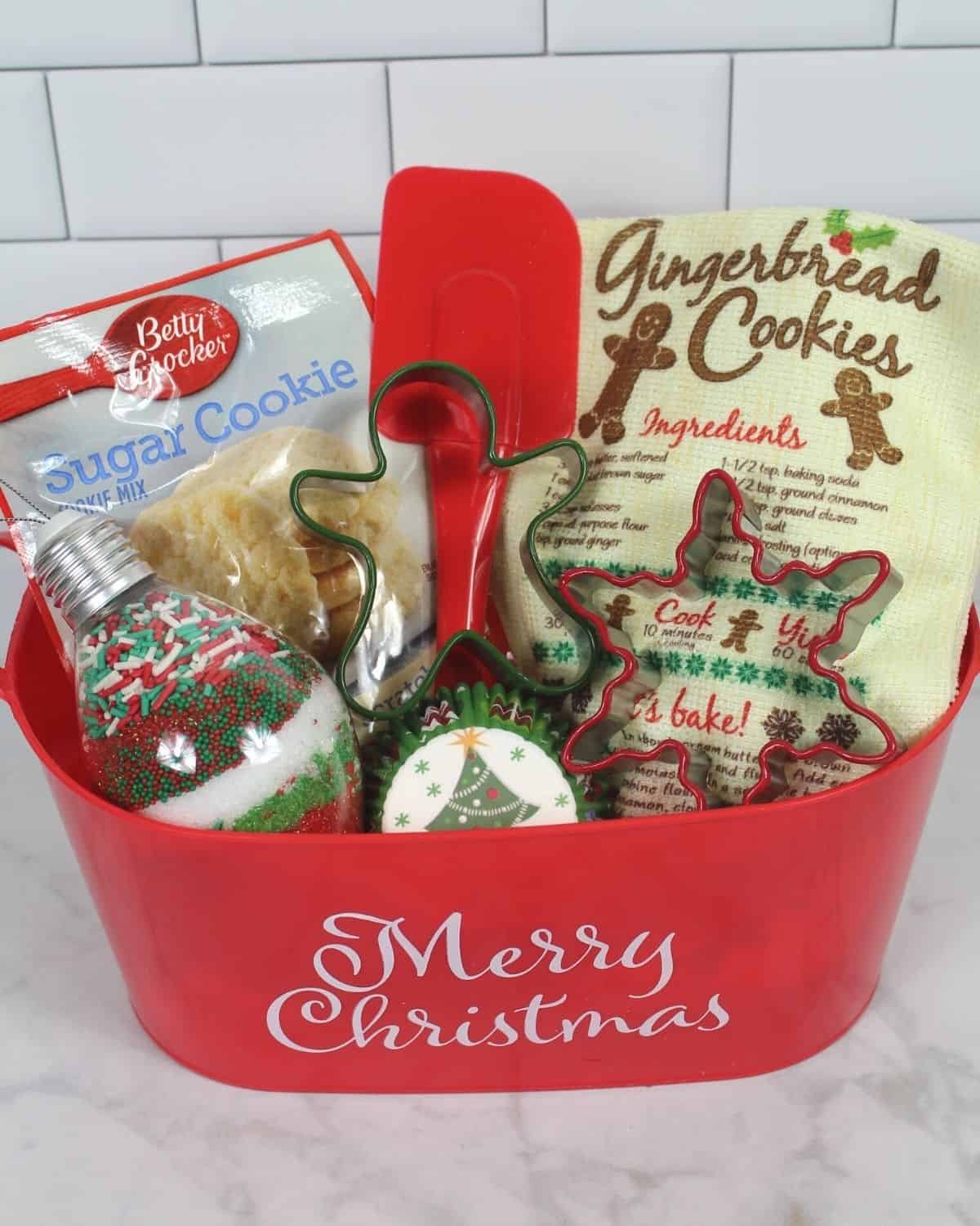 Baking Supplies Basket