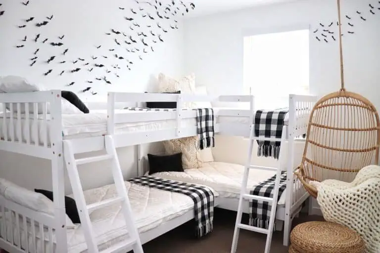 Black Bat Bedroom Decor