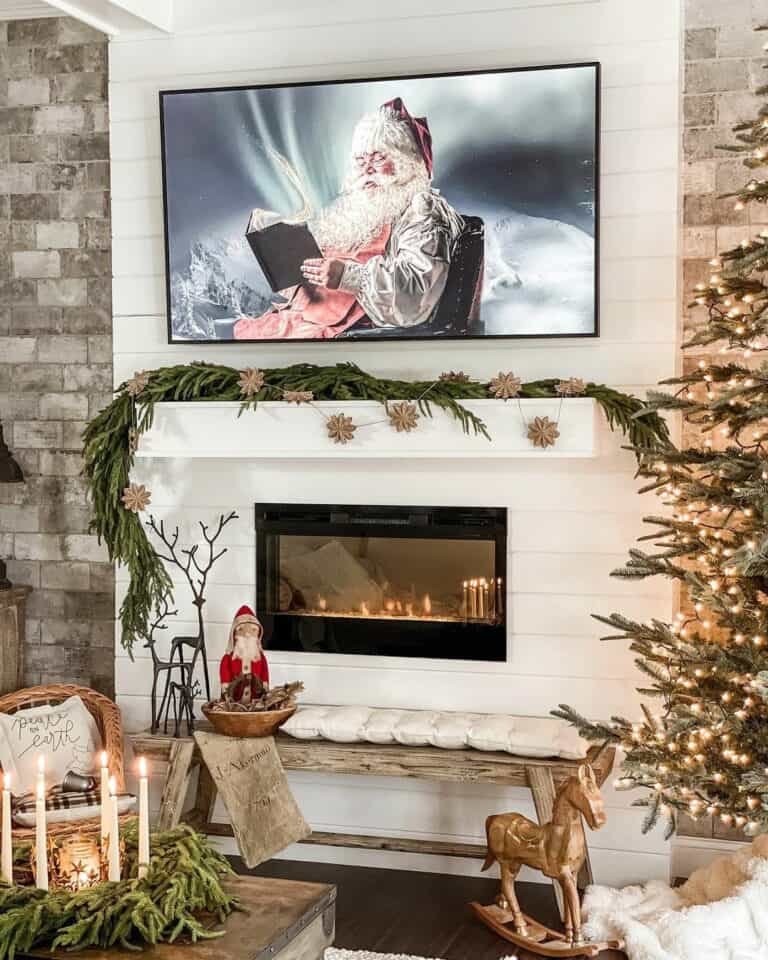 Black Deer Mantel