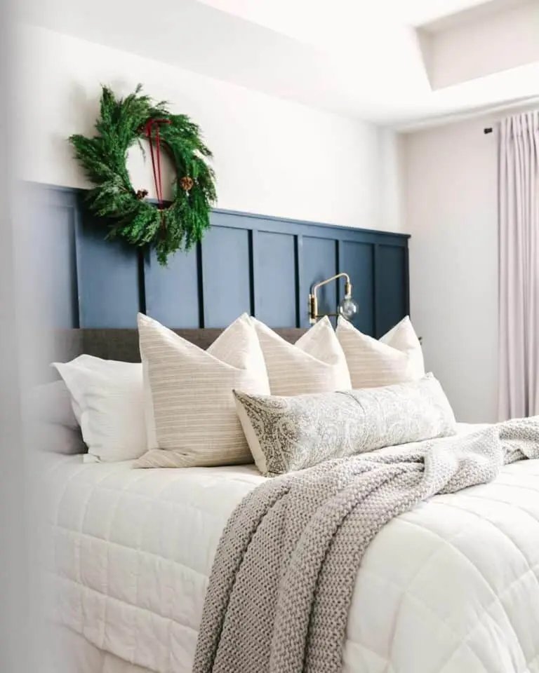 Blue Bedroom Wreath