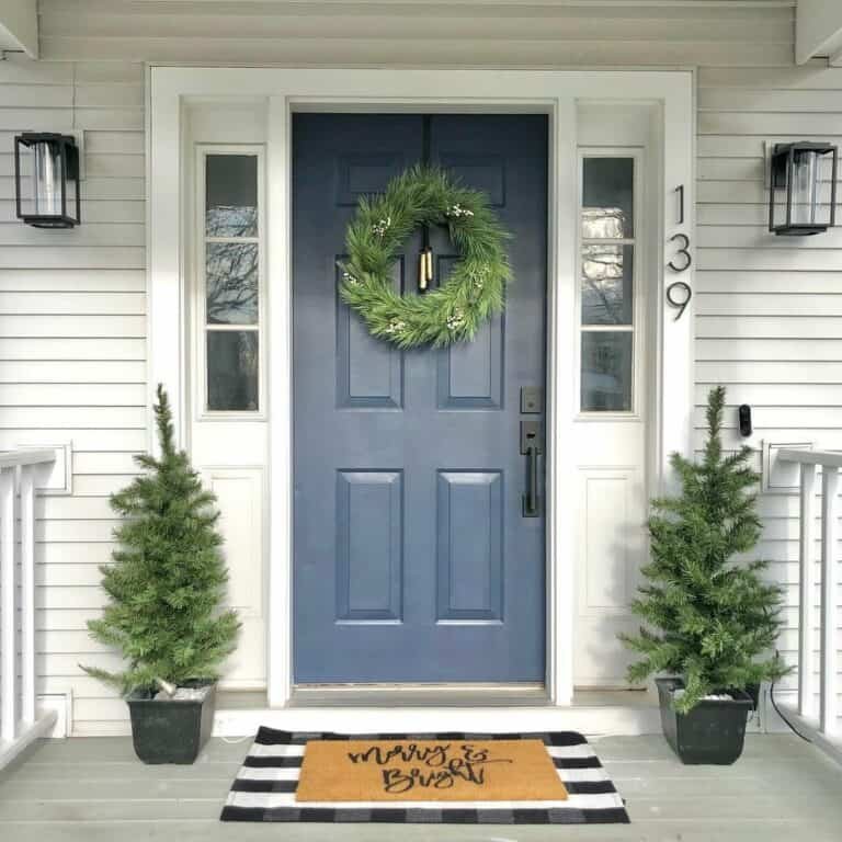 Blue Door Christmas