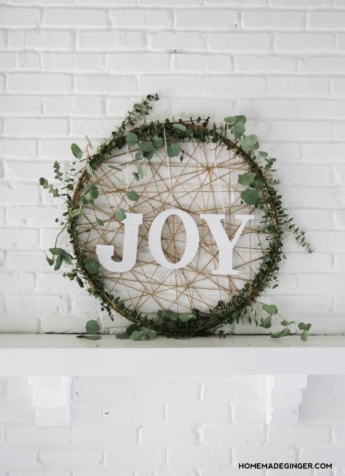 Boho Christmas Wreath