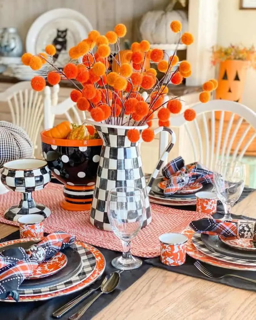 Bold Pattern Centerpiece