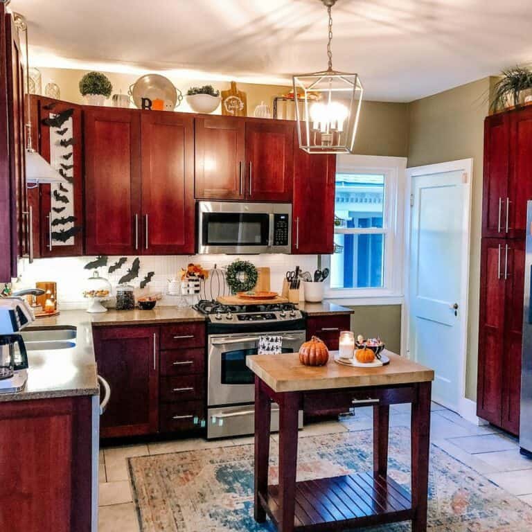 Cabinet Top Decor Ideas