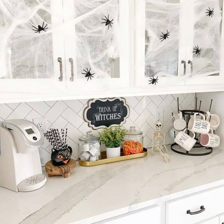 Cabinet Web Decorations