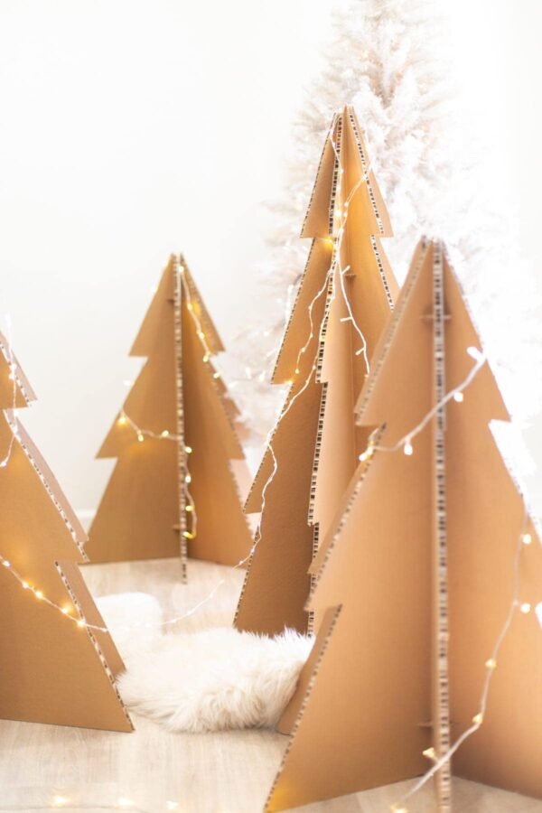 Cardboard Christmas Tree