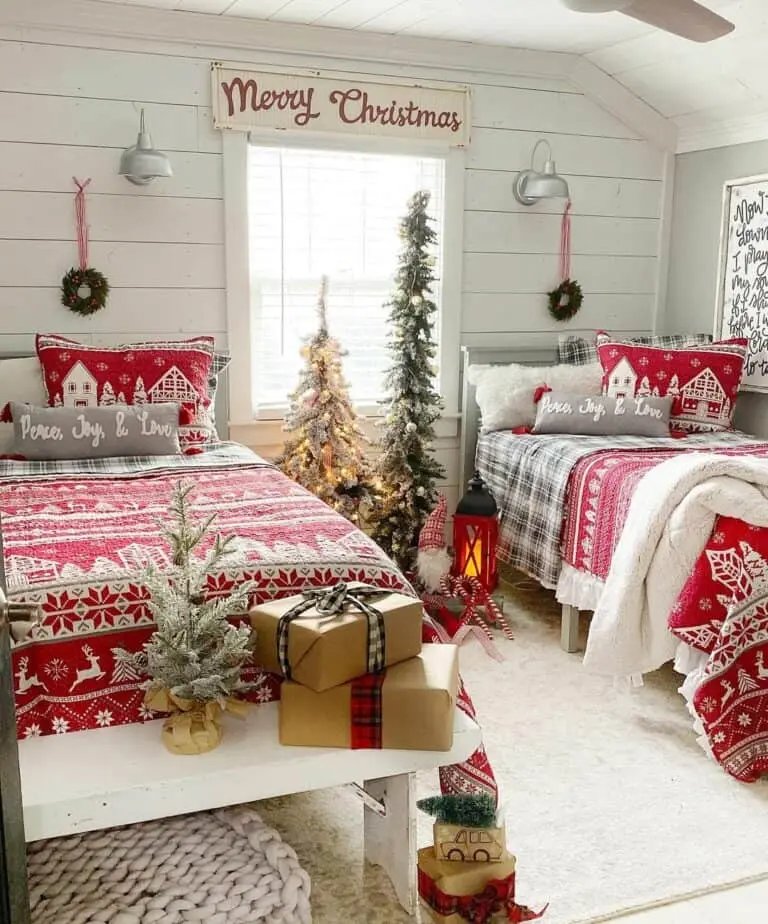 Christmas Bedroom Decor