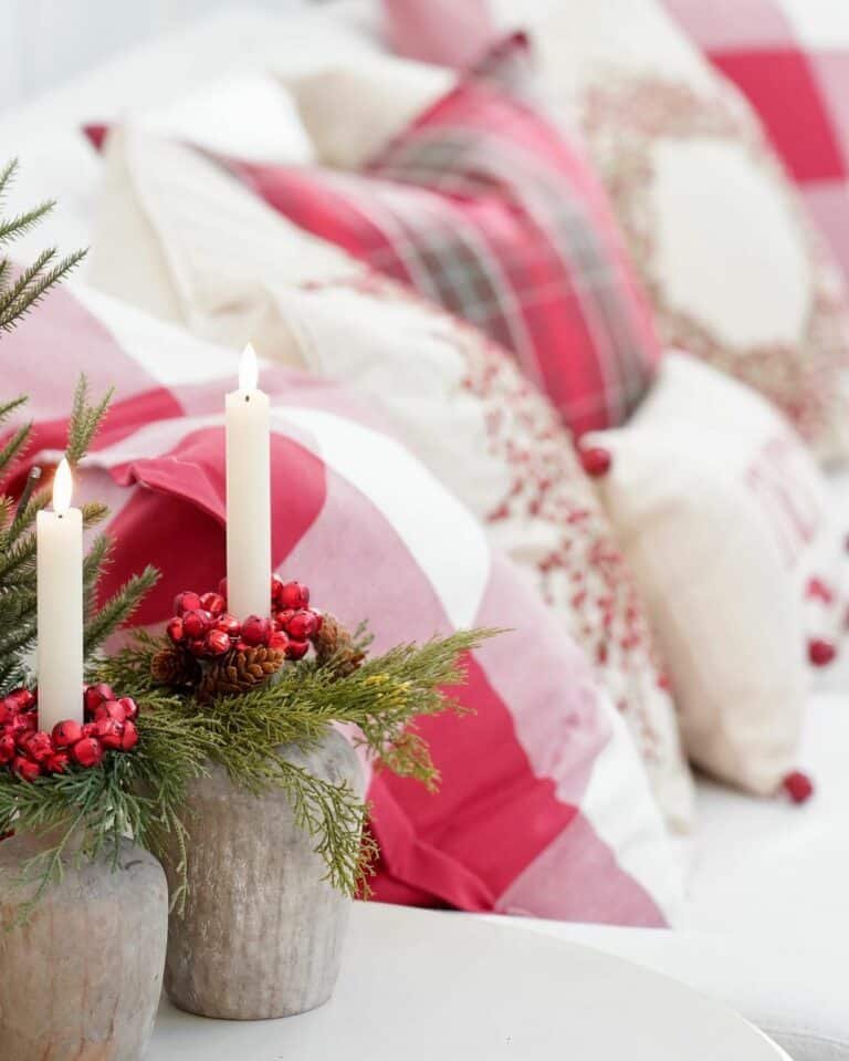 Christmas Candle Rings