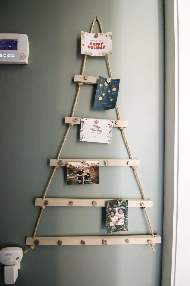 Christmas Card Tree