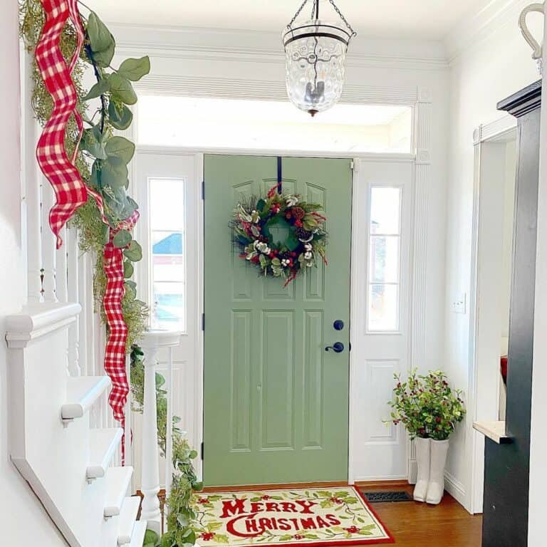 Christmas Garland Staircases