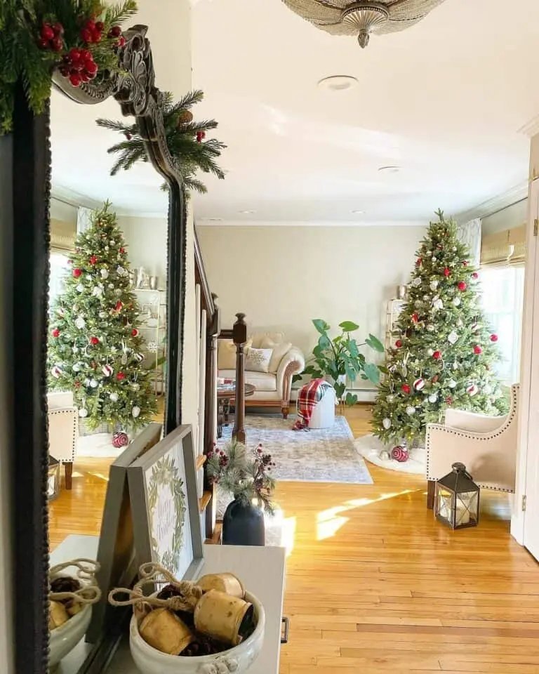 Christmas Mirror Garlands