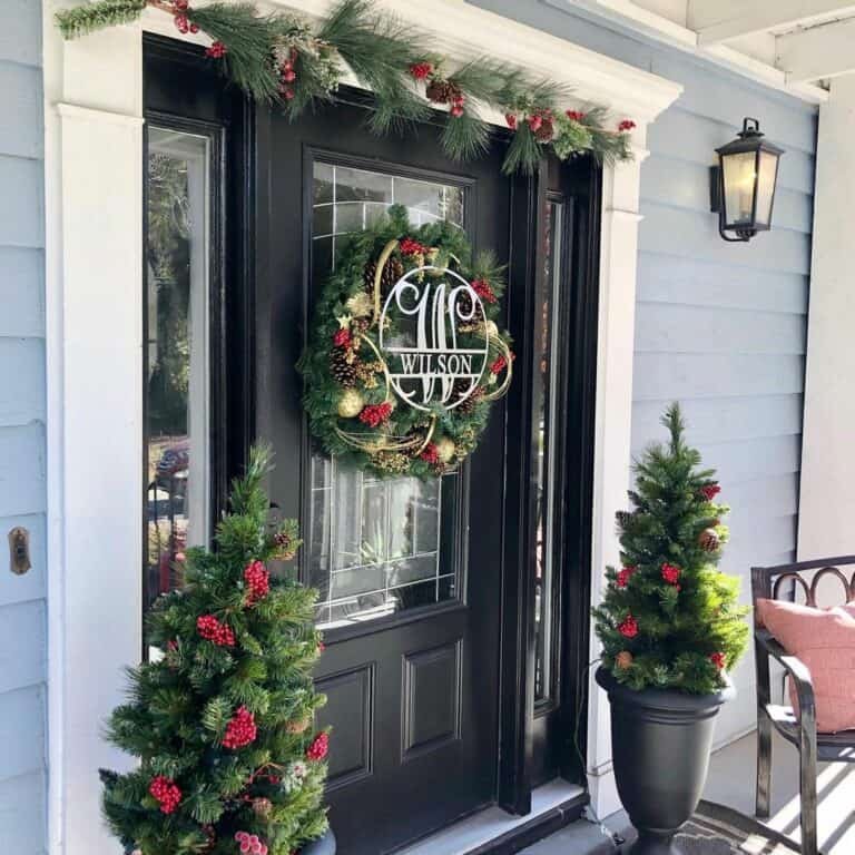 Christmas Porch Display