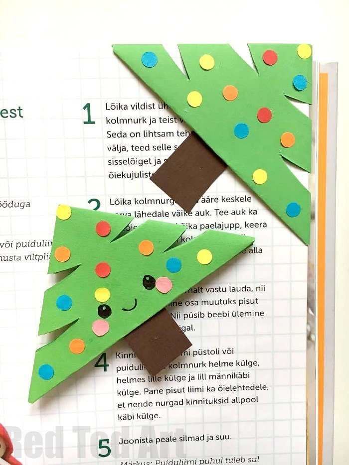 Christmas Tree Bookmark