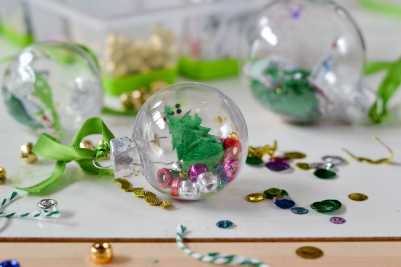 Clear Bulb Ornaments