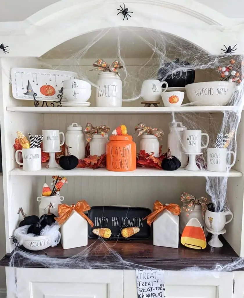 Cobweb and Spider Décor