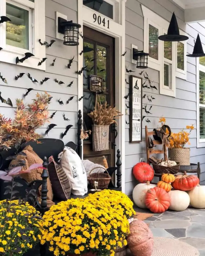 Colorful Halloween Decor Mix