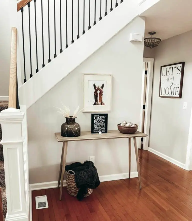 Console Table by Staircase