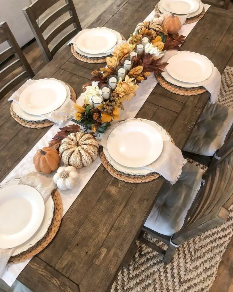 Contrast with White Runner