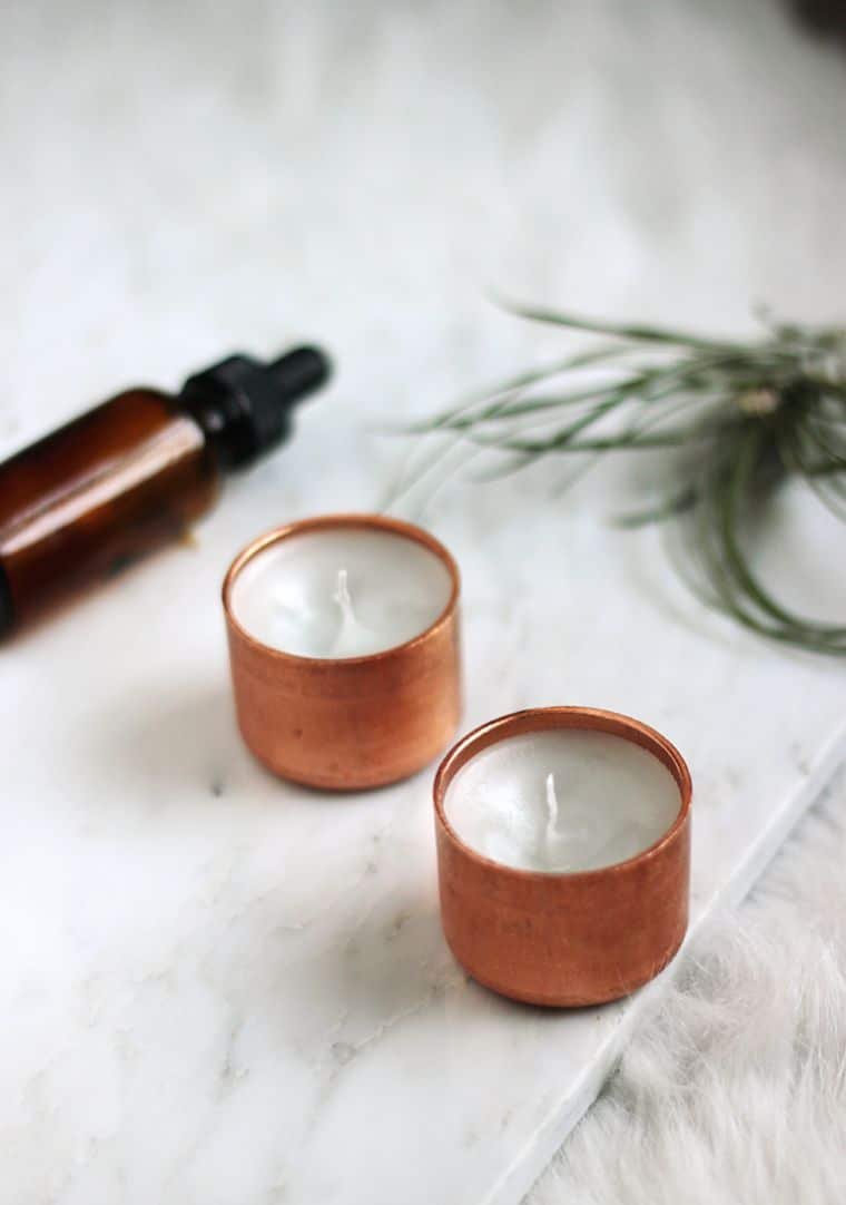 Copper Candle Holders