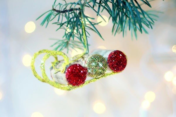 Cork Sled Ornaments