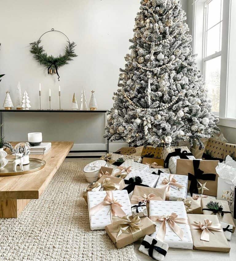Corner Tree Window Display