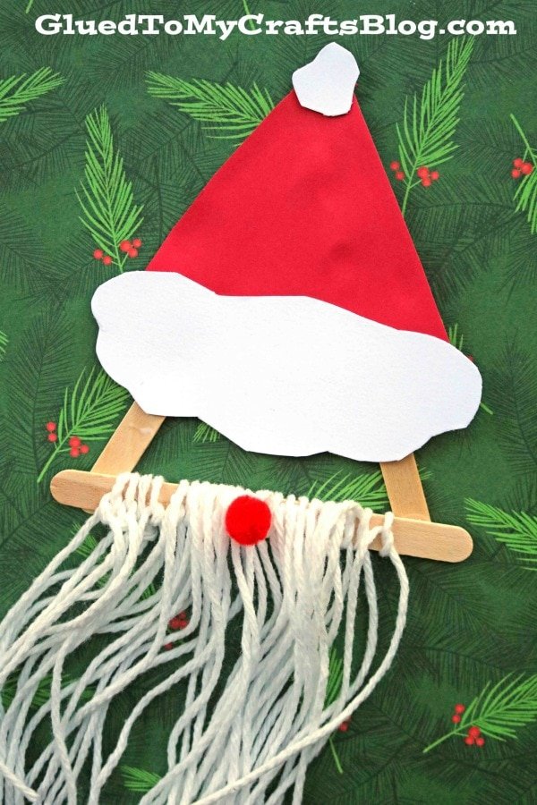 Cotton Ball Santa