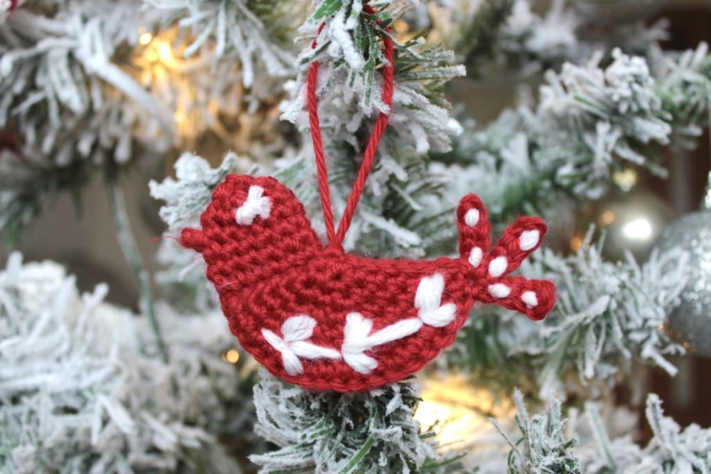 Crochet Bird Ornaments