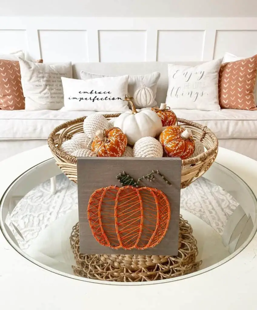 Decorative Pumpkin Arrangement